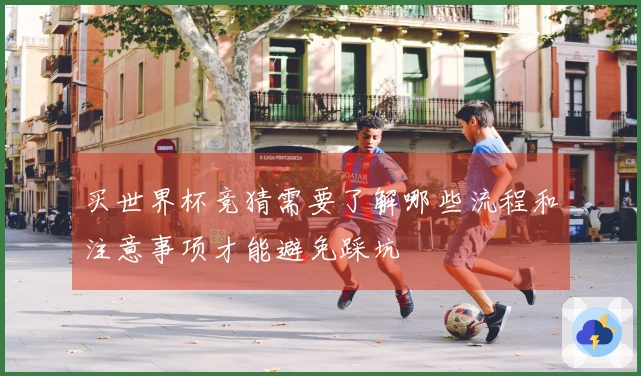 买世界杯竞猜需要了解哪些流程和注意事项才能避免踩坑