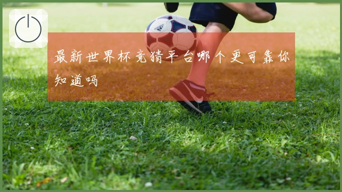 最新世界杯竞猜平台哪个更可靠你知道吗