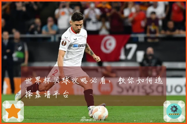 世界杯买球攻略必看，教你如何选择靠谱平台
